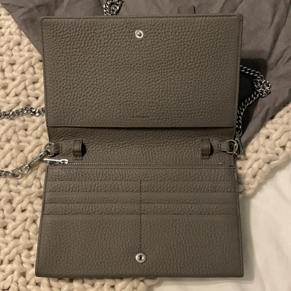 NWOT All Saints Fetch Crossbody GRAY - Picture 5 of 8